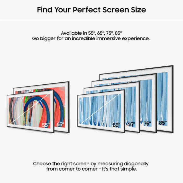 Samsung QE65LS03HWUXXU 65inch The Frame Pro Neo QLED TV