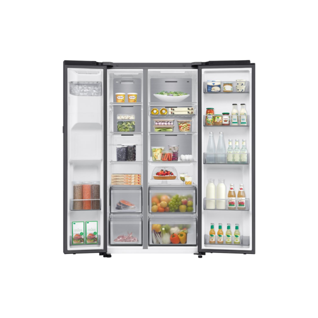 Samsung RS90F64EEFEU 60/40 No Frost Fridge Freezer Black