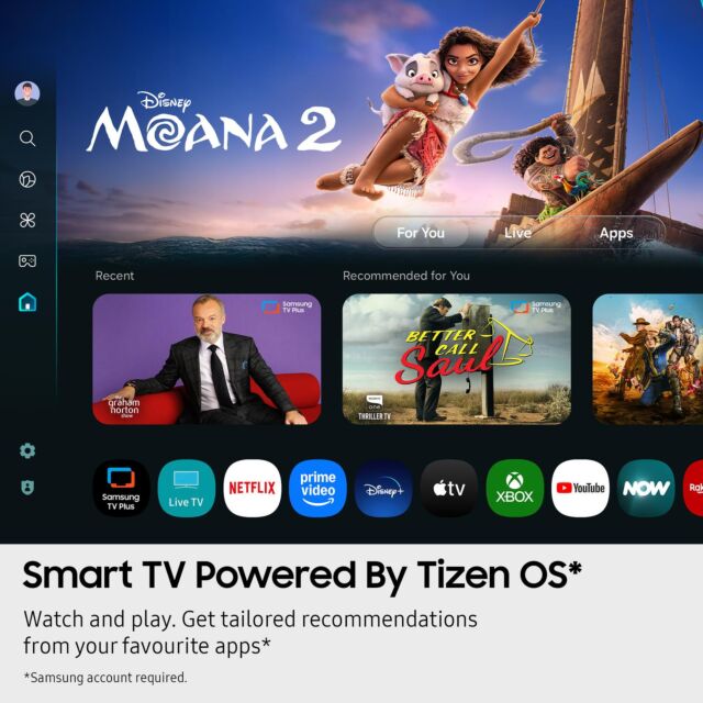 Samsung UE55U8020FKXXU 55inch 4K Crystal UHD Smart TV