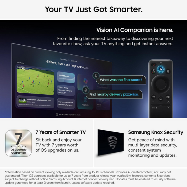 Samsung UE65M70HAKXXU 65inch 4K Mini LED Smart TV