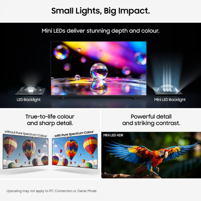 Samsung UE65M70HAKXXU 65inch 4K Mini LED Smart TV