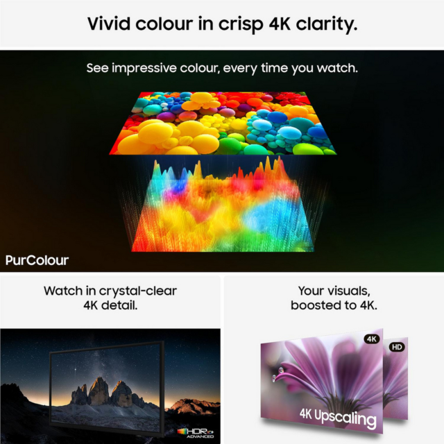 Samsung UE65U8020HKXXU 65 Inch 4K Crystal UHD Smart TV