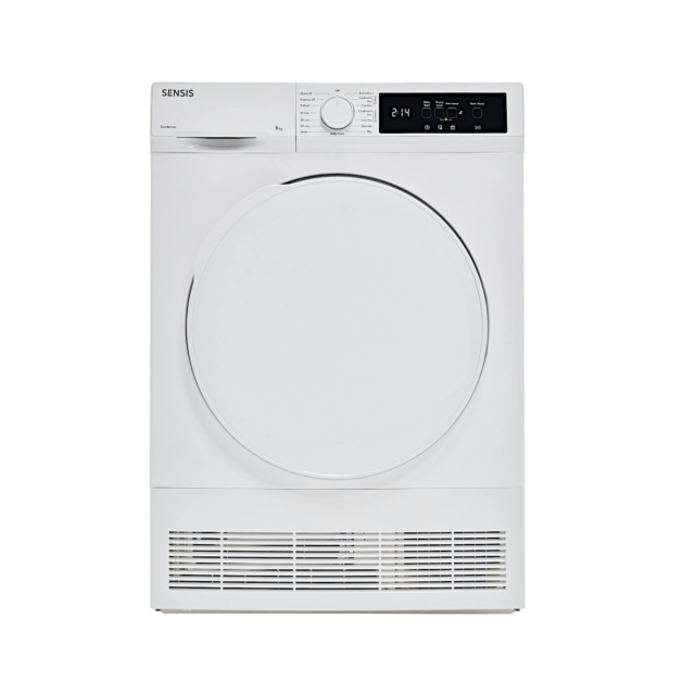 Sensis TDCF018BW 8kg Condenser Tumble Dryer - White