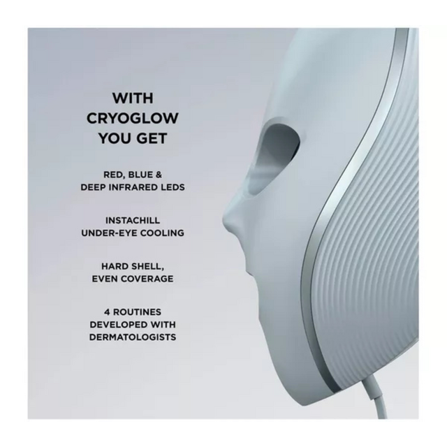 Shark FW312UKPK CryoGlow Under-Eye Cooling + LED Anti-Ageing & Blemish Repair Mask - Spa Pink | Skin Care | Health & Beauty | Home & Outdoor | Catalogue | Euronics Site