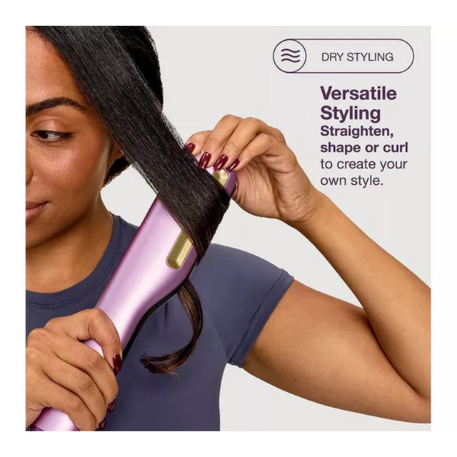 Shark HT401UKPU SilkiPro 2-in-1 Hair Straightener Dryer