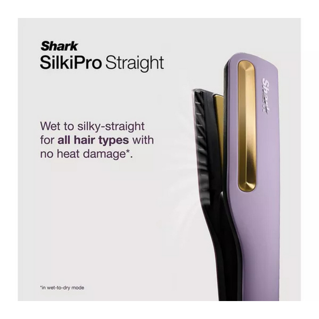 Shark HT401UKPU SilkiPro 2-in-1 Hair Straightener Dryer