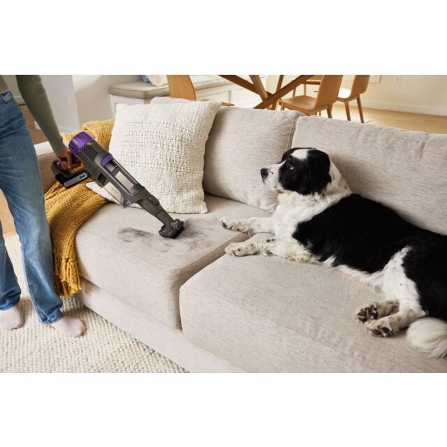 Shark IP3251UKT PowerDetect Clean & Empty Cordless Pet Vacuum Cleaner - 70 Minutes Run Time - White/Java Grey