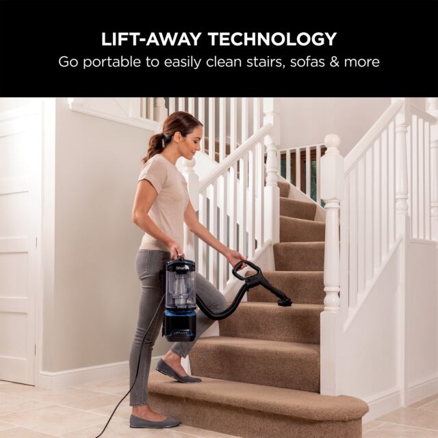 Shark NV602UK Lift-Away Upright Vacuum Cleaner - Blue