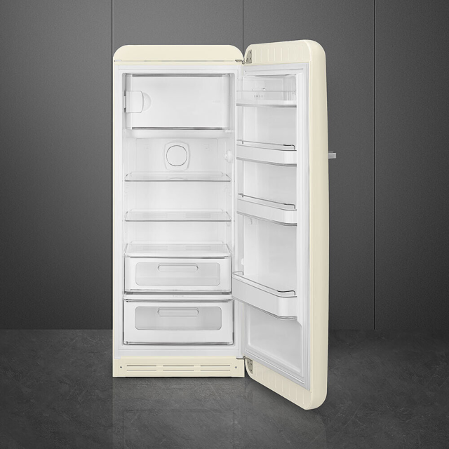 Smeg FAB28RCR6UK 60.1cm Cream Fridge Freezer