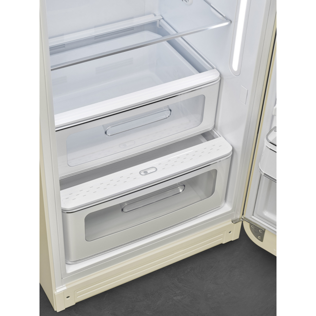 Smeg FAB28RCR6UK 60.1cm Cream Fridge Freezer