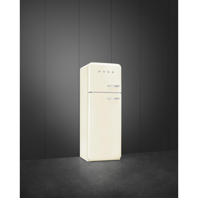 Smeg FAB30LCR6UK 60cm 75/25 Fridge Freezer Cream