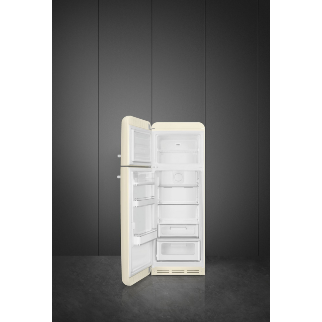 Smeg FAB30LCR6UK 60cm 75/25 Fridge Freezer Cream