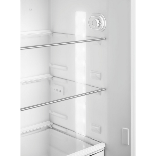 Smeg FAB30RCR6UK 60cm Cream Fridge Freezer 75/25