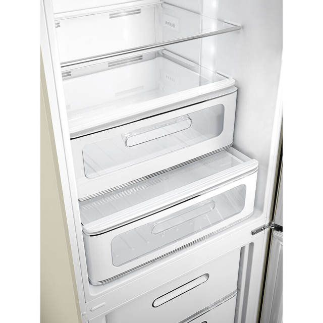 Smeg FAB32RCR6UK 60.1cm 70/30 Fridge Freezer Cream