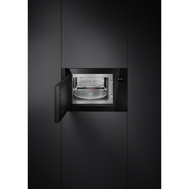 Smeg FMI225BI 25L Built In Microwave Black