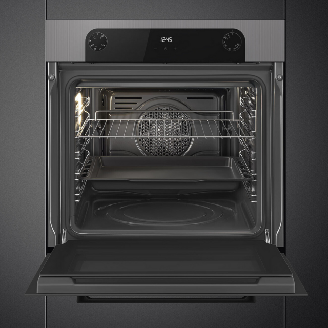 Smeg SF6200TSI Built-In Electric Single Oven 59.7cm Silver