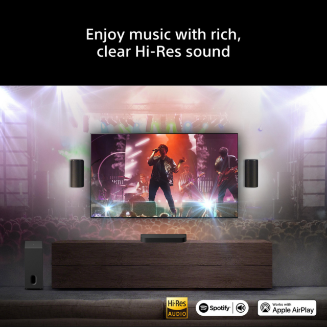 Sony BRAVIA Theatre Trio 5.1ch to 7.1ch Black Model