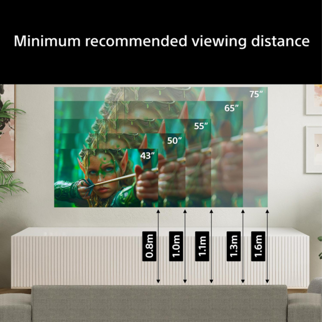 Sony K65S25M2PB.UKA 65inch 4K BRAVIA 2 II Direct LED Google TV