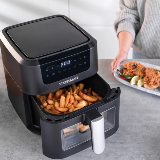 Statesman SKAF05015BK 5L Digital Air Fryer - Black