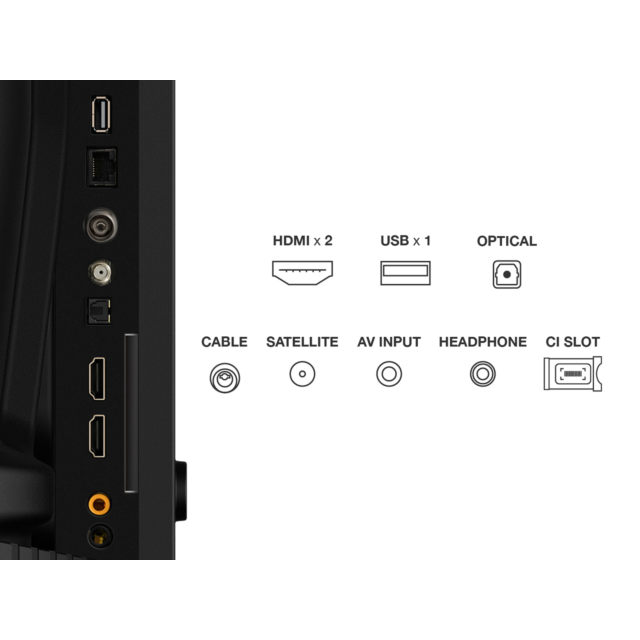 TCL 43V5C-UK 43inch FHD TV Google Smart TV