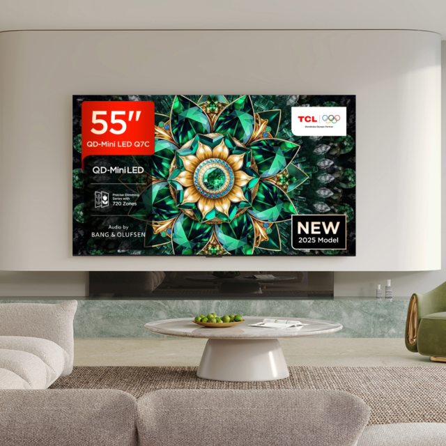 TCL 55Q7C-UK 55inch 4K QD-Mini LED UHD Smart Google TV
