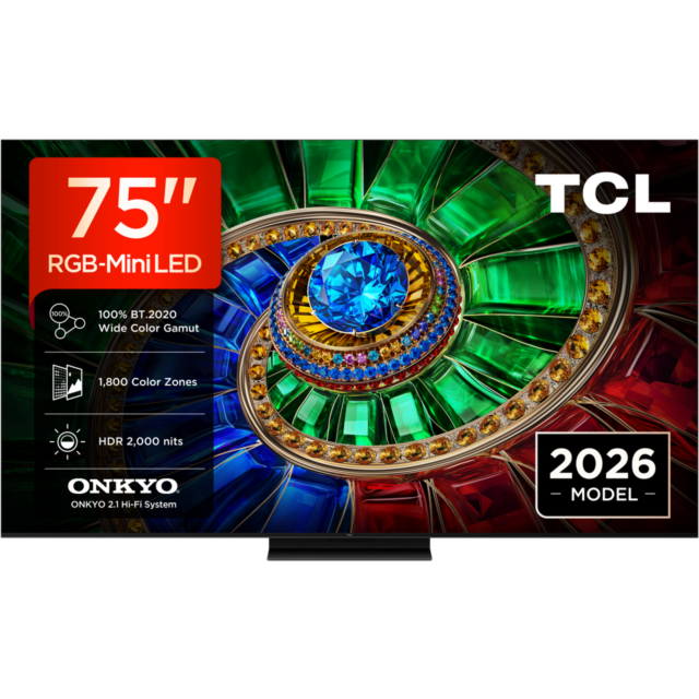 TCL 75RM7L-UK 75-inch 4K Ultra HD RGB Mini LED TV