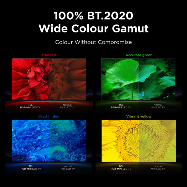 TCL 75RM7L-UK 75-inch 4K Ultra HD RGB Mini LED TV