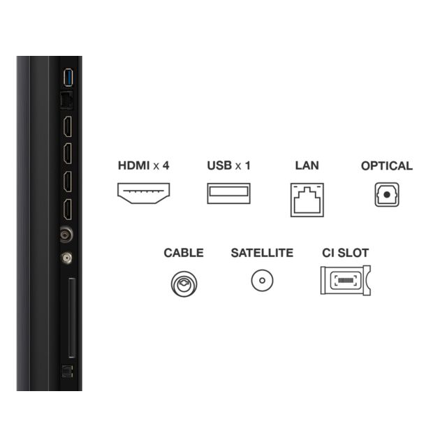 TCL 85Q6C-UK 85inch 4K QD-Mini LED UHD Smart Google TV