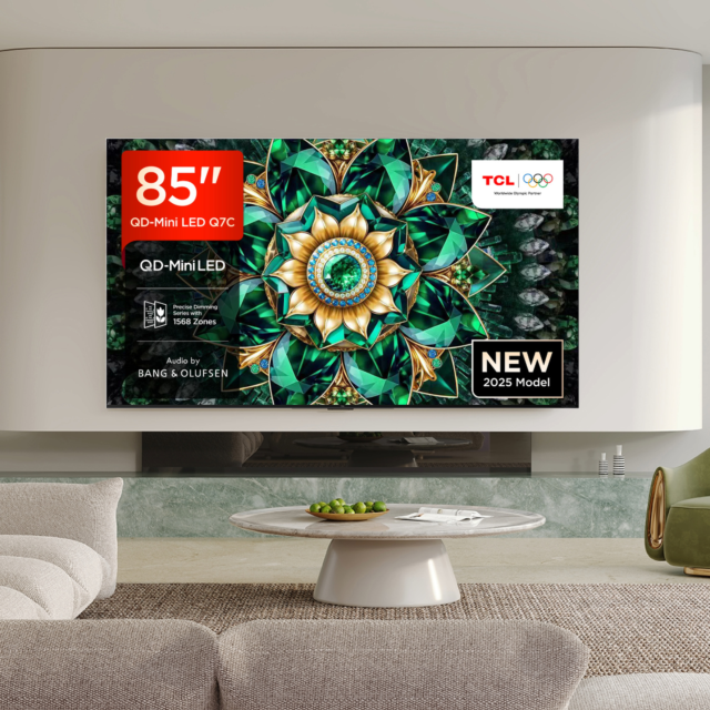 TCL 85Q7C-UK 85inch 4K QD-Mini LED UHD Smart Google TV