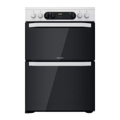 Hotpoint HDM67V9CMW 60cm Electric Ceramic Cooker - White